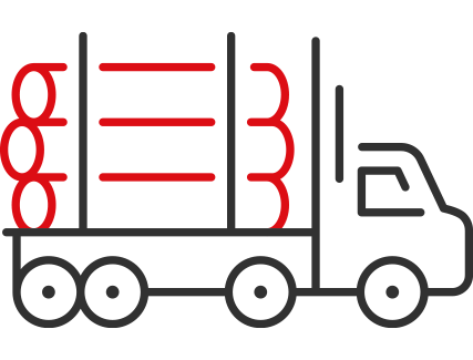 Mercator Leasing Forstwirtschaft in der Transport Branche